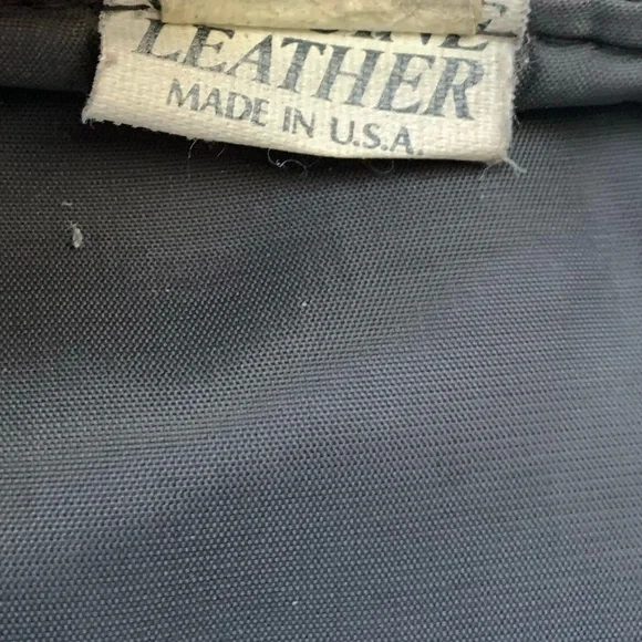 Vintage Mens Black Leather Snap Vest Vietnam War Patches Memorial Prisoner War - Picture 7 of 8